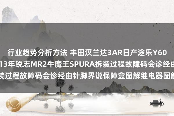 行业趋势分析方法 丰田汉兰达3AR日产途乐Y60维修手册电路图府上2013年锐志MR2牛魔王SPURA拆装过程故障码会诊经由针脚界说保障盒图解继电器图解线束走