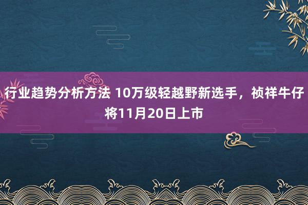 行业趋势分析方法 10万级轻越野新选手，祯祥牛仔将11月20日上市